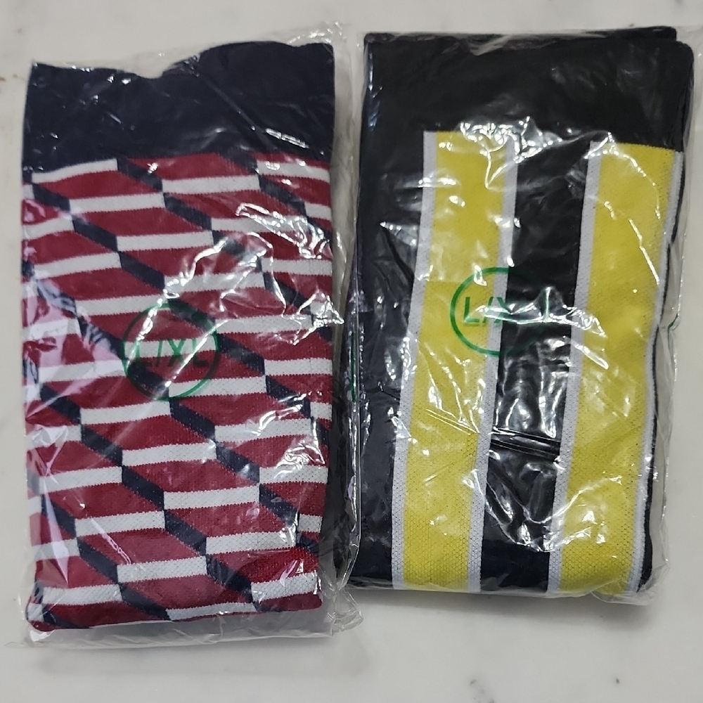 Over The Knee Compression Socks - 2 Pairs L/XL